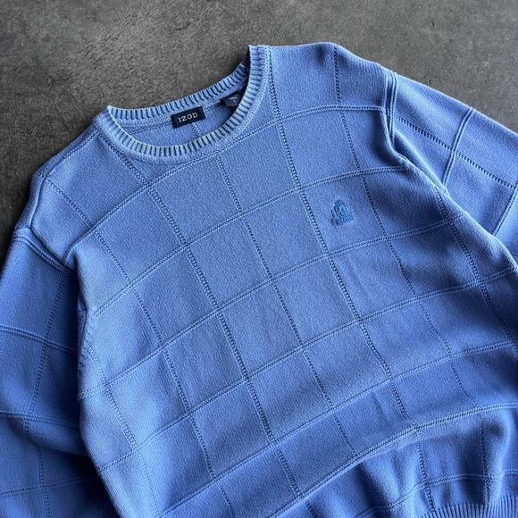 2000s baby blue knit sweater - Picture 3 of 6